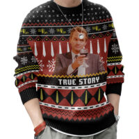 Hooktab True Story Barney Stinson How I Met Your Mother Ugly Christmas Sweater
