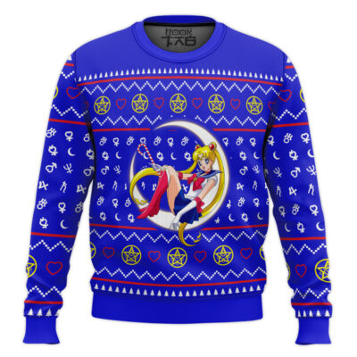 Tsukino Sailor Moon Ugly Christmas Sweater