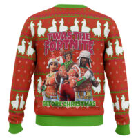 Hooktab Twas The Fortnite Before Christmas Ugly Christmas Sweater