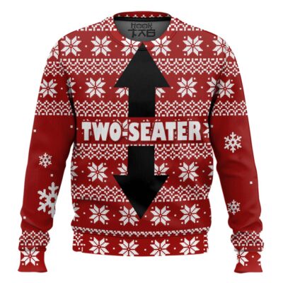 Two Seater Ugly Christmas Sweater