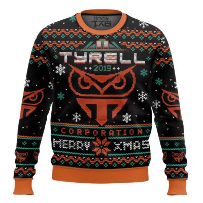 Tyrell Corp Merry Xmas Blade Runner Ugly Christmas Sweater