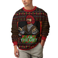 Hooktab Tyrion I Am The Gift Game Of Thrones Ugly Christmas Sweater