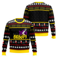 Hooktab Vader Who's Your Daddy Star Wars Ugly Christmas Sweater