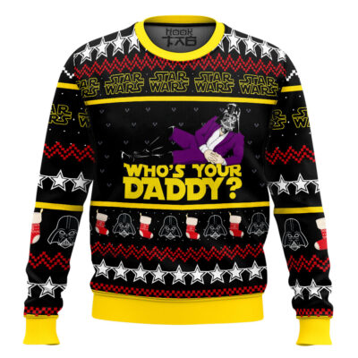 Vader Who's Your Daddy Star Wars Ugly Christmas Sweater