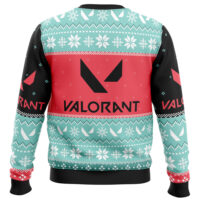 Hooktab Valorant Play As One Ugly Christmas Sweater