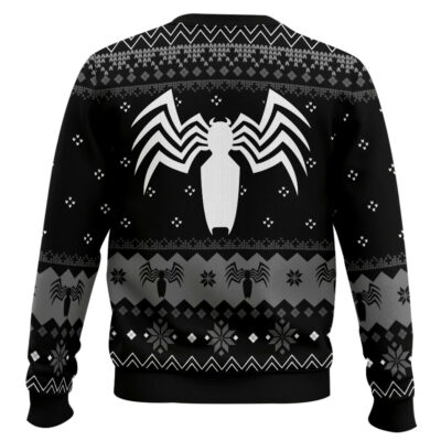 Hooktab Venom Marvel Comics Ugly Christmas Sweater