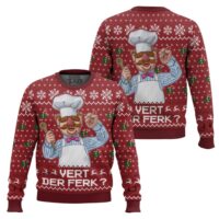 Hooktab Vert Der Ferk The Muppet Show Ugly Christmas Sweater