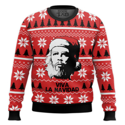 Viva La Navidad Che Guevara Ugly Christmas Sweater