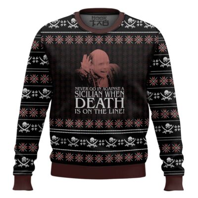 Vizzini The Princess Bride Ugly Christmas Sweater
