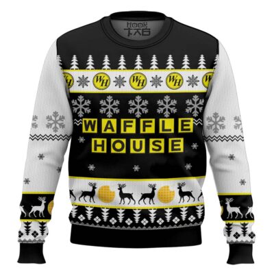 Waffle House Ugly Christmas Sweater