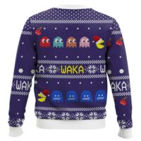 Hooktab Waka Pac-Man Ugly Christmas Sweater