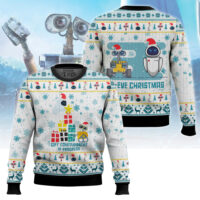 Hooktab Wall-E Gift Containment In Process Ugly Christmas Sweater