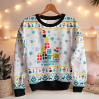 Hooktab Wall-E Gift Containment In Process Ugly Christmas Sweater