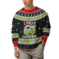 Hooktab Wall-E Love Christmas Ugly Christmas Sweater