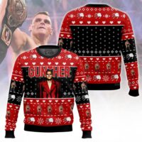 Hooktab Walter Hahn Gunther WWE Ugly Christmas Sweater