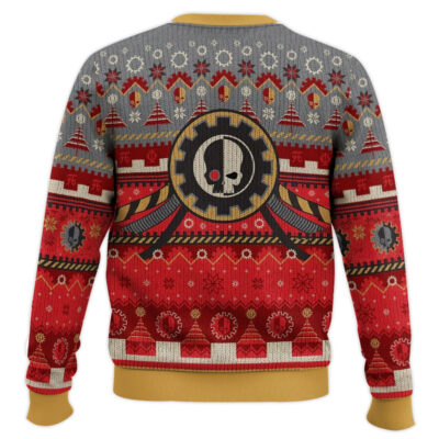 Hooktab Warhammer 40k Adeptus Mechanicus Ugly Christmas Sweater