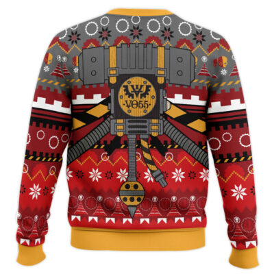 Hooktab Warhammer 40k AdMech Ugly Christmas Sweater