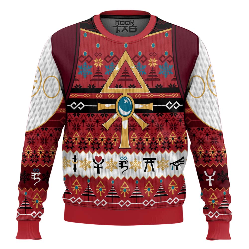 Hooktab Warhammer 40k Aeldari Advent Attire Ugly Christmas Sweater Hooktab Warhammer 40k Aeldari Advent Attire Ugly Christmas Sweater