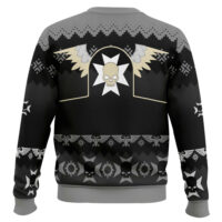 Hooktab Warhammer 40k Black Templars Ugly Christmas Sweater