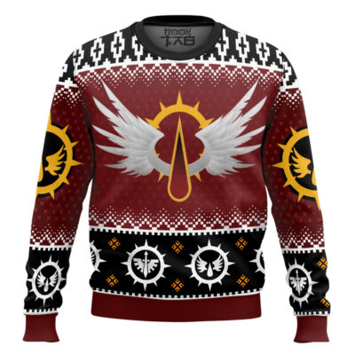 Warhammer 40k Blood Angels Ugly Christmas Sweater