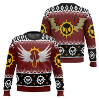 Hooktab Warhammer 40k Blood Angels Ugly Christmas Sweater