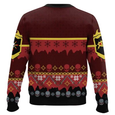 Hooktab Warhammer 40k Chaos Reigns Khorne Ugly Christmas Sweater