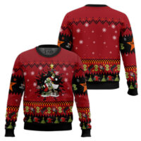 Hooktab Warhammer 40k Dangerous Red Gobbo Ugly Christmas Sweater