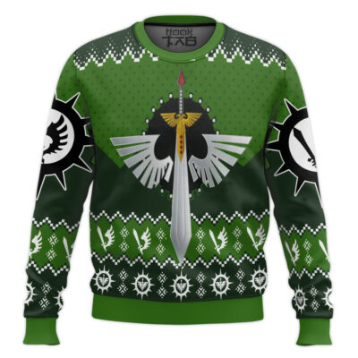Warhammer 40k Dark Angels Ugly Christmas Sweater