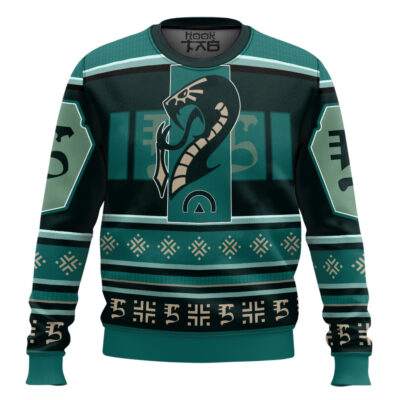 Warhammer 40k Drukhari Kabal Of The Poisoned Tongue Ugly Christmas Sweater