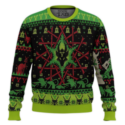 Warhammer 40k Gnawty Or Nice Skaven Ugly Christmas Sweater
