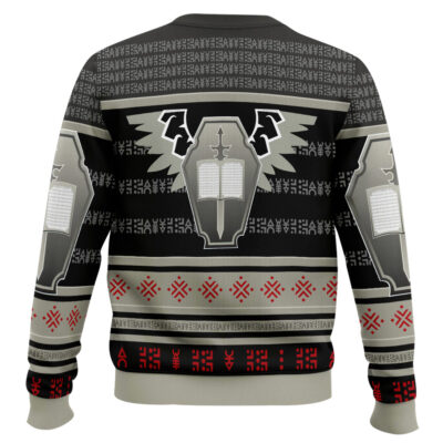 Hooktab Warhammer 40k Grey Knights Ugly Christmas Sweater
