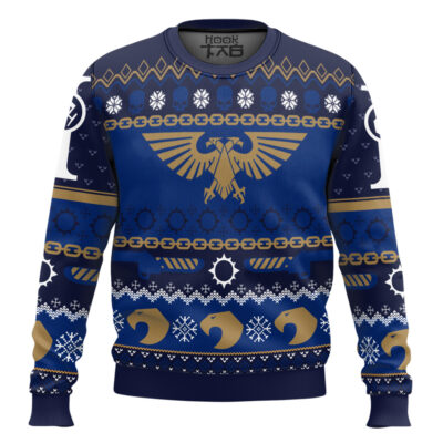 Warhammer 40k Icy Imperium Ugly Christmas Sweater