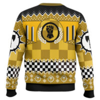 Hooktab Warhammer 40k Imperial Fists Ugly Christmas Sweater