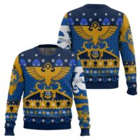 Hooktab Warhammer 40k Imperial Tidings Ugly Christmas Sweater