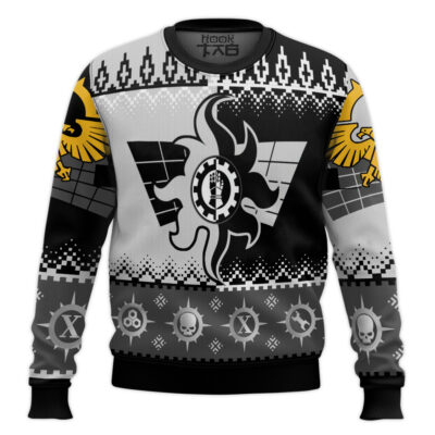Warhammer 40k Iron Hands Ugly Christmas Sweater