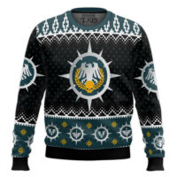 Hooktab Warhammer 40k Raven Guard Ugly Christmas Sweater