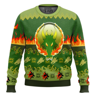 Warhammer 40k Salamanders Ugly Christmas Sweater