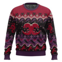 Hooktab Warhammer 40k Seasons Eatings Tyranids Ugly Christmas Sweater
