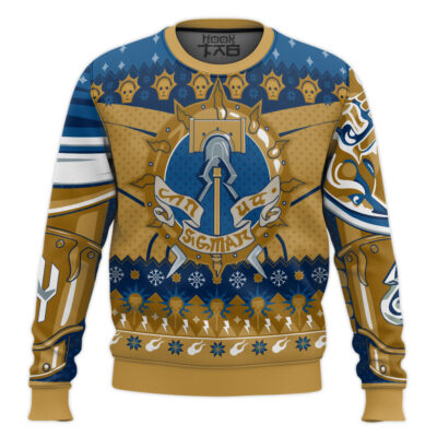 Warhammer 40k Sigmas Of The Season Stormcast Ugly Christmas Sweater