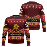 Hooktab Warhammer 40k Slay Bells Ring' Khorne Ugly Christmas Sweater