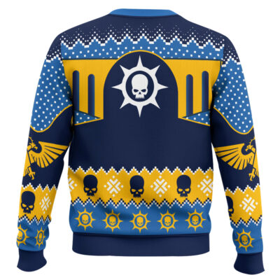 Hooktab Warhammer 40k Ultramarine Ugly Christmas Sweater