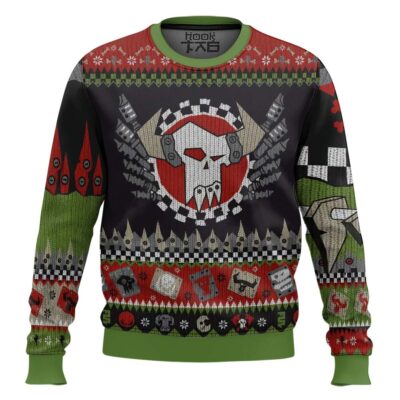 Warhammer 40k WAAAGH! Ensemble Ugly Christmas Sweater