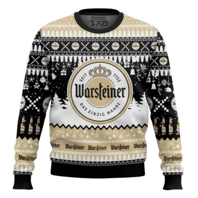 Warsteiner German Beer Ugly Christmas Sweater