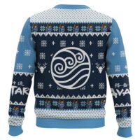 Hooktab Waterbenders Water Tribe Avatar Ugly Christmas Sweater