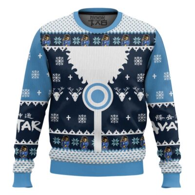 Waterbenders Water Tribe Avatar Ugly Christmas Sweater