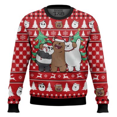 We Bare Bears Ugly Christmas Sweater