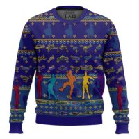 Hooktab Weapon Party Fortnite Ugly Christmas Sweater