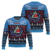 Hooktab We’re Gonna Need A Bigger Boat Jaws Ugly Christmas Sweater