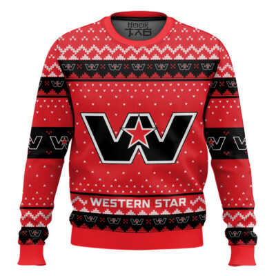 Western Star Ugly Christmas Sweater