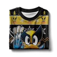 Hooktab What If Donal Duck Became Wolverine Ugly Christmas Sweater